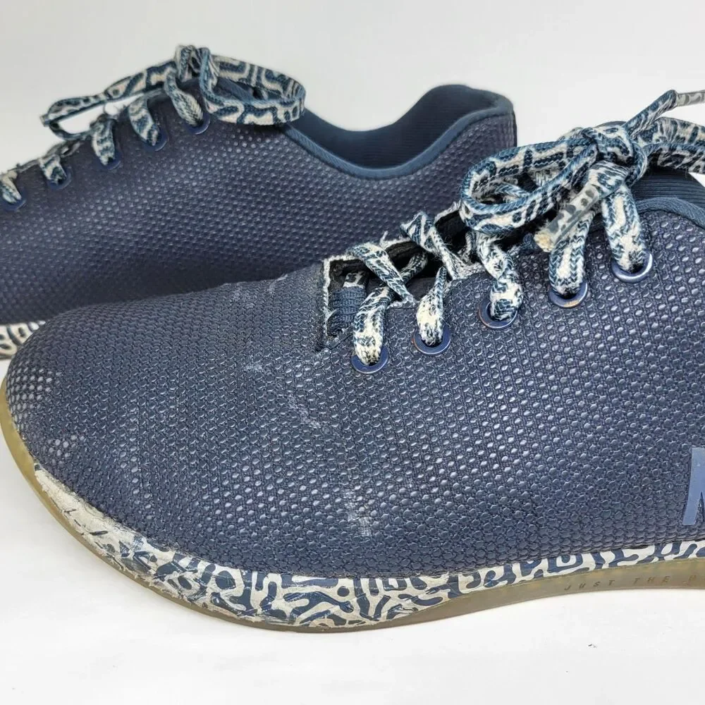 NOBULL SuperFabric Mens Blue Gray Trainers Size US 10 EUR 44 Womens US 11.5